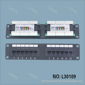 CAT6 12 Ports Mini Patch Panel
